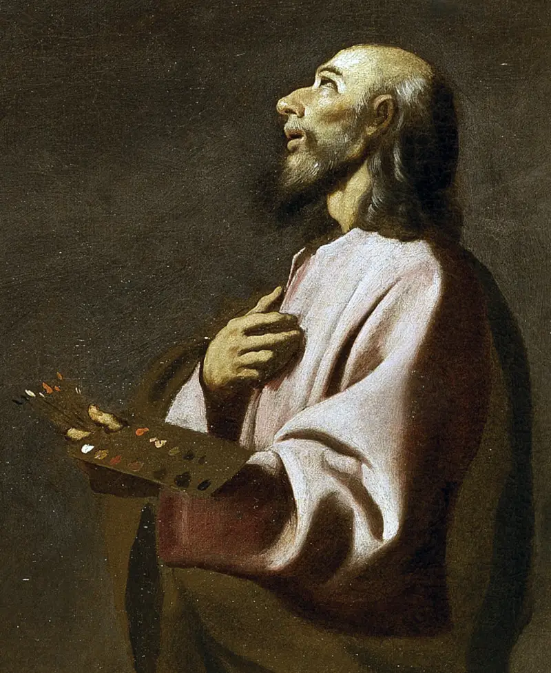 Religious Portrait by Francisco de Zurbaran